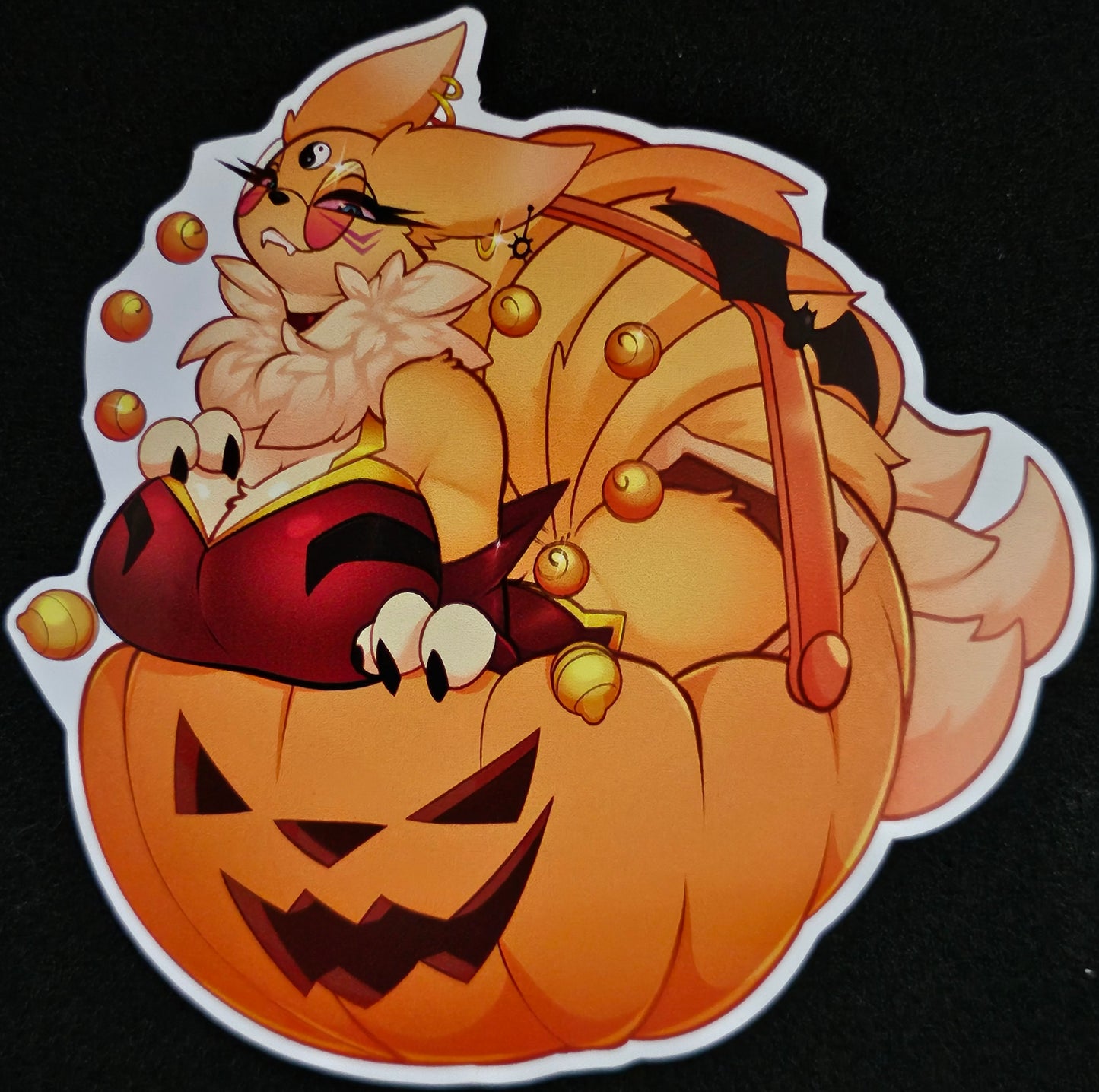 Your digimon girl's Halloween sticker pack 1