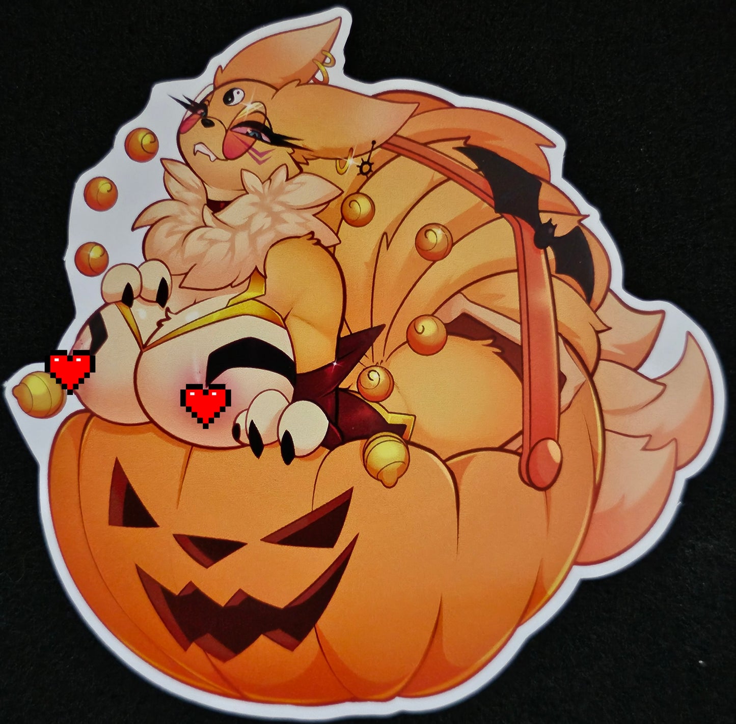 Your digimon girl's Halloween sticker pack 1