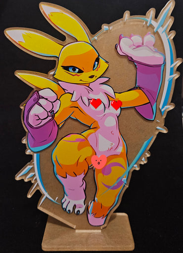 Siroc's Yellow Digital Fox girl