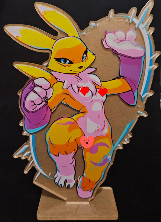 Siroc's Yellow Digital Fox girl