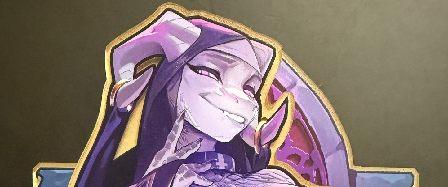 Aki the Argonian nun