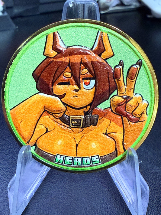 Dog knight challenge coins