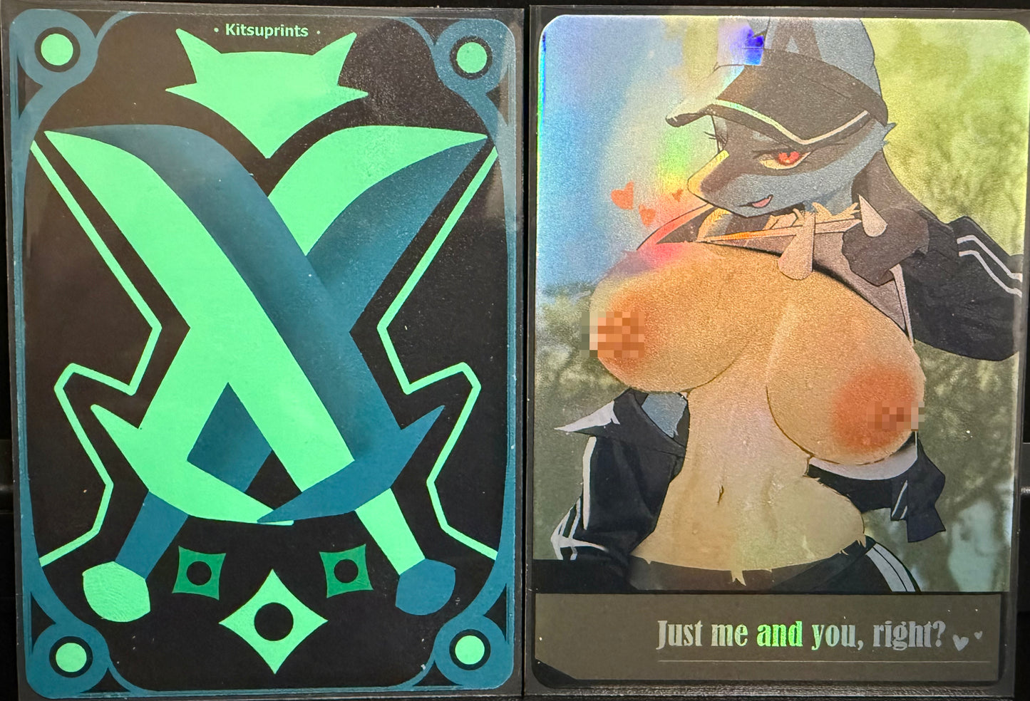 Anubis wifu trading card