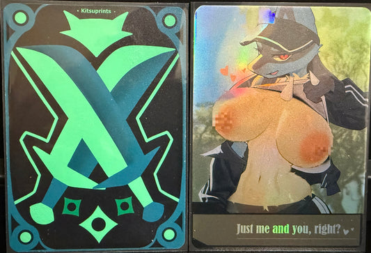 Anubis wifu trading card