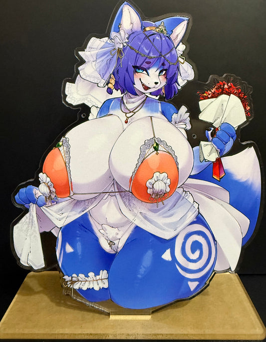 Blue fox wedding