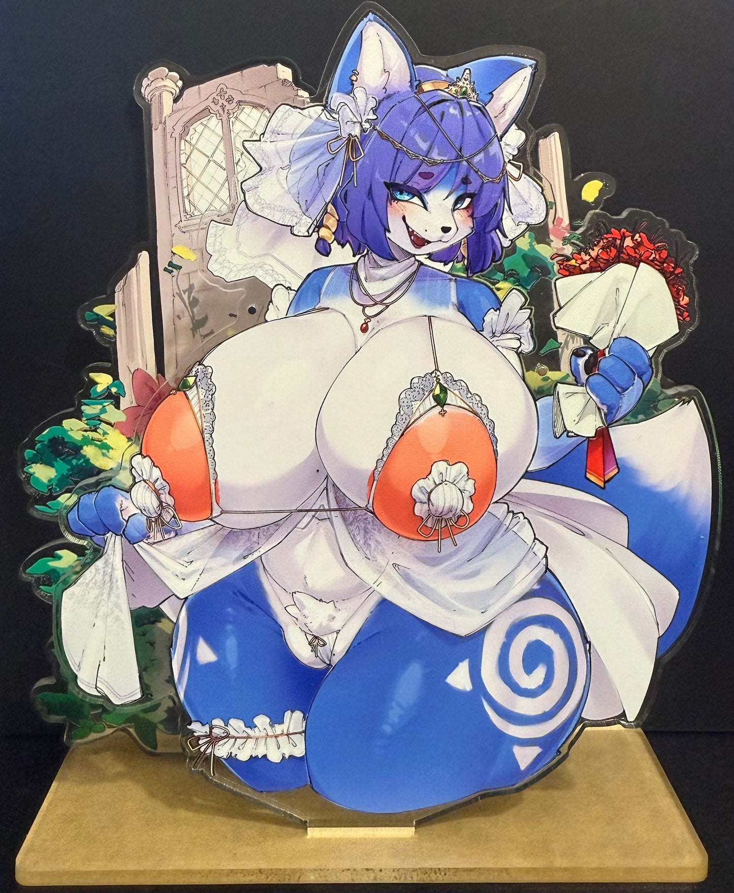 Blue fox wedding