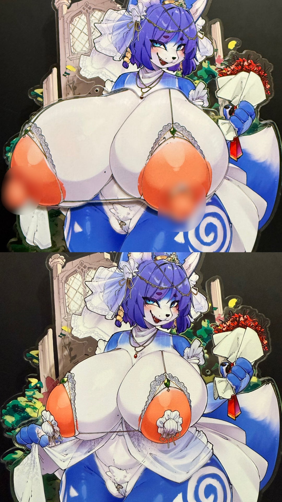 Blue fox wedding