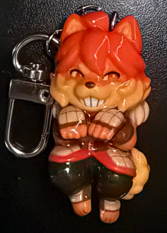 Dog Knigh Keychains